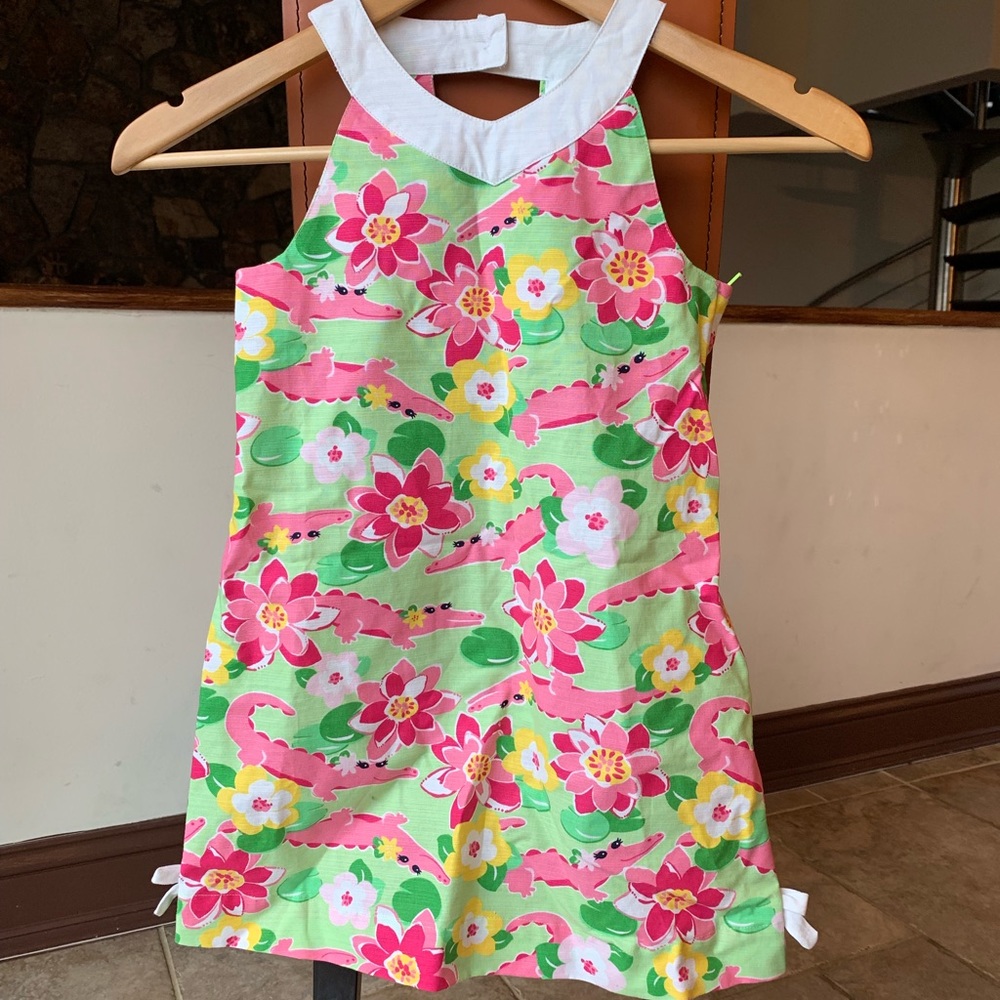 Gymboree Alligator Floral Print